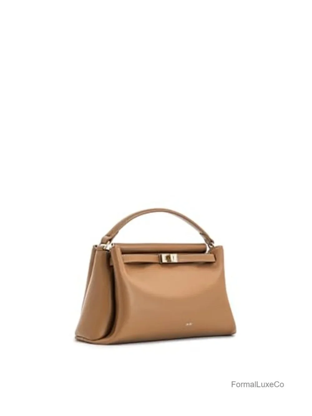 Vegan Leather Top Handle Satchel Handbag with Crossbody Strap